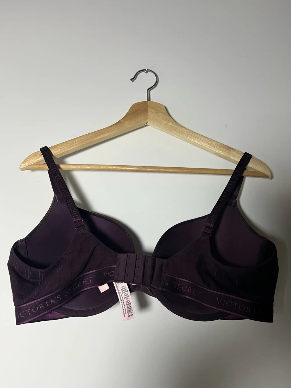 Victoria's Secret Deep Plum Molded Push-up T-Shirt Bra NEW